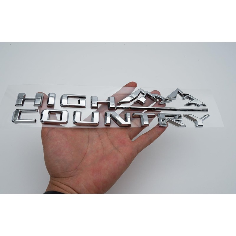 Rear Tailgate Trunk Emblem Badge 3D Letter Logo Nameplate Replacement