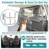 Dog Car Barrier Escape-Proof, 50" Wide Car Divider for 2nd