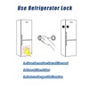 Refrigerator Lock, Fridge Lock for Kids Password Lock, Child Safe