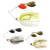 Desstyle Dα-SPINNER BAIT Double Indiana (DI) 1/2oz D White Chart