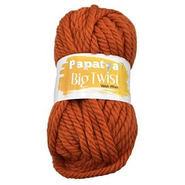 Papatya Big Twist Mega Chunky Yarn Acrylic & Wool Knitting Crochet 200g Ball 8080
