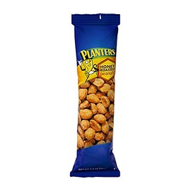 Peanuts Honey Roasted Tube 2.5 Oz, Pack Of 15