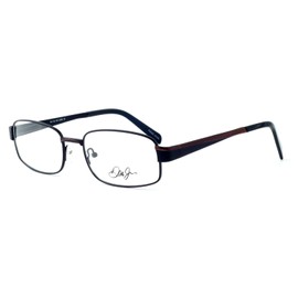 Dale Earnhardt Jr. 6736 Designer Reading Glasses in Black-Brown. Custom made using eyeglass frames and optical grade reader lenses. +1.50