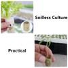 20 Pcs Rockwool Starter Plugs Hydroponic Seedling Blocks Soilless Cultivation