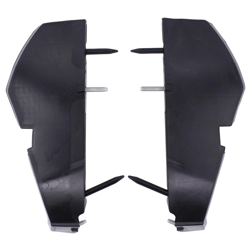 MOTOKU Front Driver and Passenger Side Bumper Bracket for Dodge