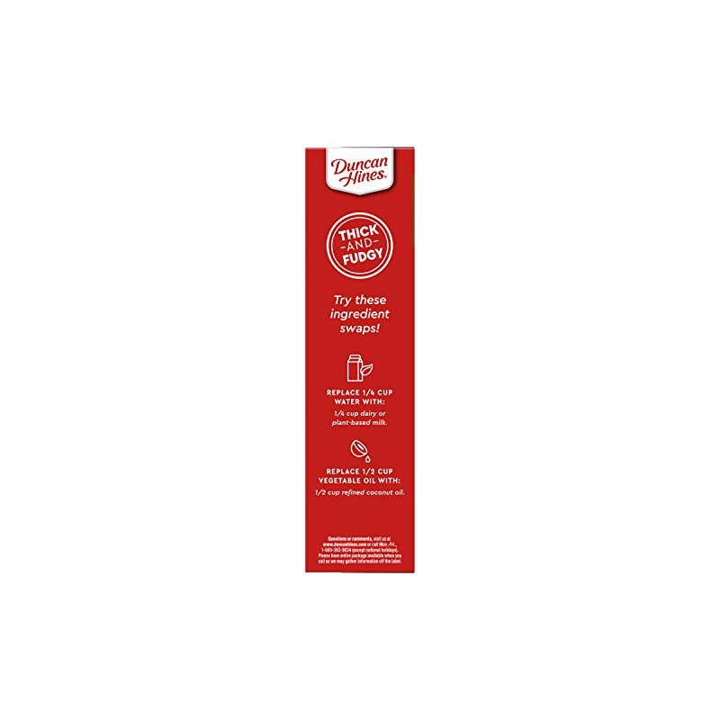 Duncan Hines Brownie Mix, Chewy Fudge, 18.3 Ounce (Pack of