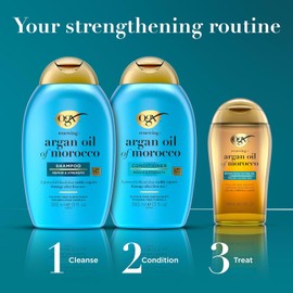 OGX, Tratamiento Capilar Renovador Extra Fuerte de Aceite de Argán, 100 ml
