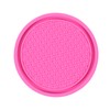 sourcing map Car Cup Coasters Universal PVC Car Cup Mats