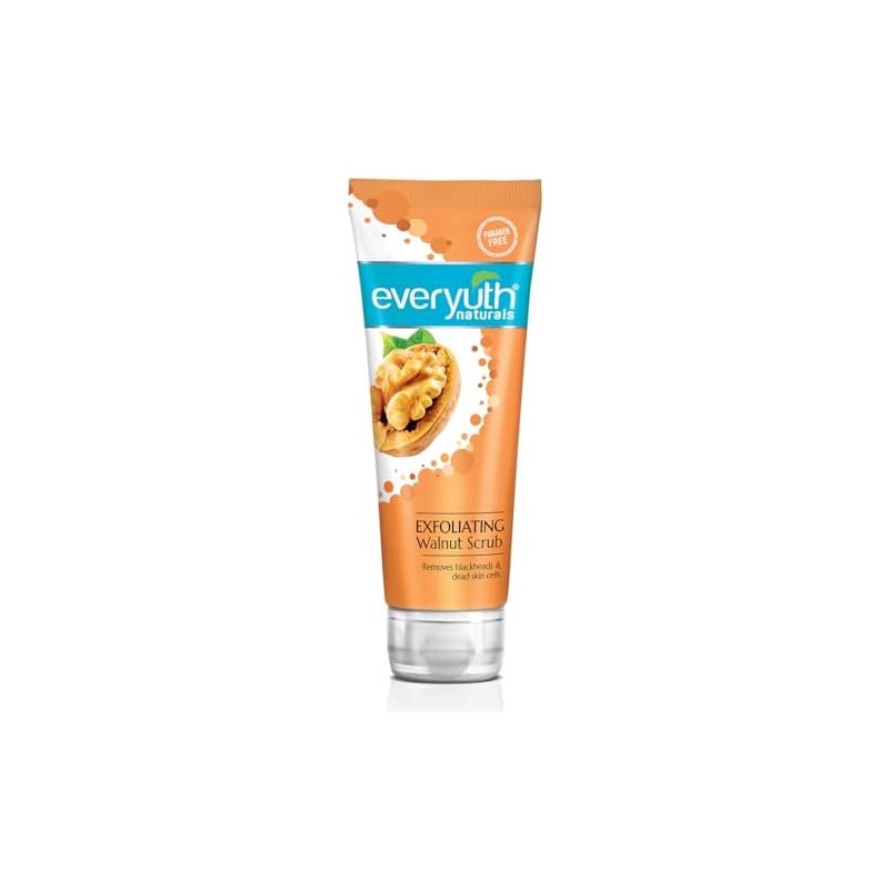 Everyuth Naturals Exfoliante de nogal, 200 g