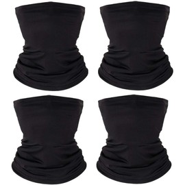 Kids Balaclavas Breathable Face Cover Stretchable Neck Gaiter Tube Sun Protection Bandanas for Girls Boys-M(6-10 years)
