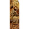 CANVAS ON DEMAND Elegant Safari Panel II Wall Decal, Tiger