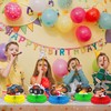 9Pcs Truck Birthday Decorations Truck Honeycomb Centerpieces Monster Truck Table