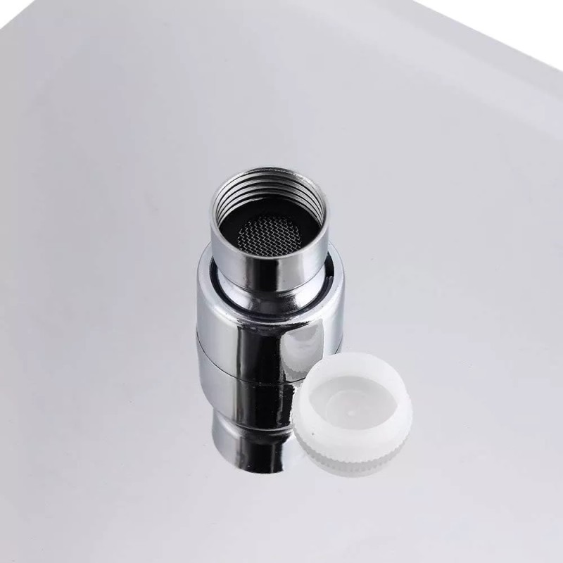 Eco R Regadera Cuadrada Ultra Delgada Cromo Acero Inoxidable