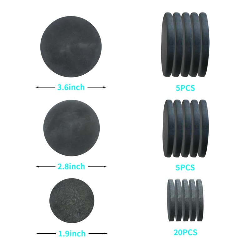 30 pcs Stone Painting, Flat Round Stones for Stone Painting,