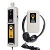 ALLOSUN Ultrasonic Leak Detector 40KHz±2KHz, Leak Tester Transmitter with Headphone