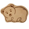 DEKOFANT Children's Wooden Breakfast Board with Polar Bear Panda Bear