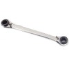 Boxonly 4 in 1 Reversible Ring Ratchet Spanner Multi-Purpose Double