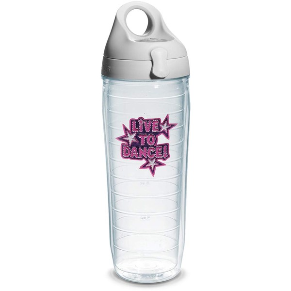 Tervis Water Bottle, Live to Dance, Clear -