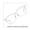 Readerest Blue Light Blocking Reading Glasses (Clear, 0.25 Magnification) Computer