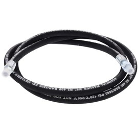 Whip Line for Pressure Washer Reel by ESSENTIAL WASHER - 3/8 Pressure Washer Hose Connector for Hose Reel 5800 PSI Heavy Duty Whip Hose Washer Available in Various Lengths (8 Feet)