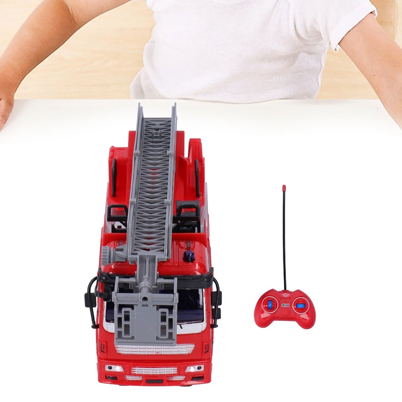 1:30 Fire Fighting Truck Model Remote Control Light Sound Simulation