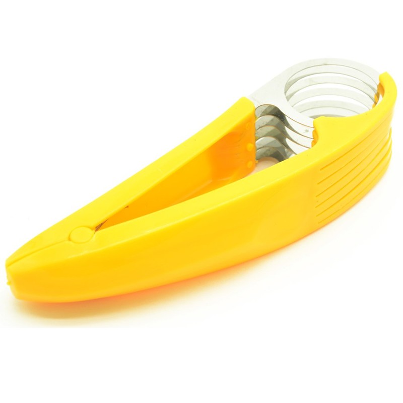 Cucumber Cute Banana Cutter Chopper Kitchen Tool Yellow