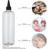 2pcs Twist Top Applicator Bottles Hair Colour Applicator Bottles BPA-Free
