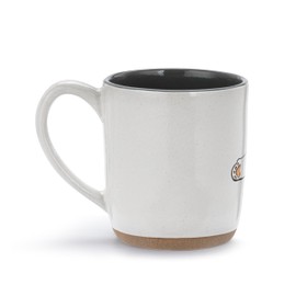 DEMDACO Bearfoots by Jeff Fleming Free Bear Hugs Glossy White 14 ounce Stoneware Tea Cup Mug for Your Favorite Morning Brew