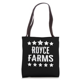 Royce Farms Family Reunion Squad First Last Name Tote Bag
