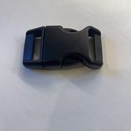 None 5/8 Inch Contoured Side Release Buckles Plastic Buckle Strap Clip - Lot Of 20