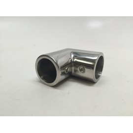 Marine Boat Durable Solid HANDRAIL Fitting SS316 Bow Form 90 DEG Elbow 7/8" 22MM