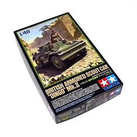 RCECHO Tamiya Militärmodell 1/48 British Armored Scout Car DINGO Mk.II Hobby 32581 174 Vollversion Apps Edition