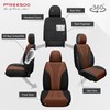 FREESOO Leather Car Seat Covers - Premium Waterproof Faux Leather