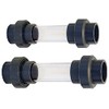 AquaForte Viewing Glass with 3/3 Coupling 63 mm Installation Accessories,