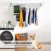 SZJoyBet Laundry Drying Rack, Collapsible Wall Mounted Clothes Drying Rack