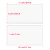 ONLYKXY Clear Plastic Dollar Bill Top-Load Display Protector Holder Sleeves