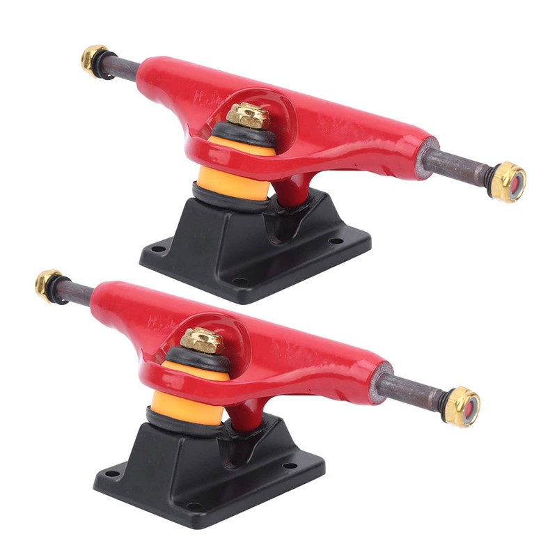 2PCS Skateboard Trucks, Aluminum Skateboard Bracket Sturdy Lightweight Tensor Trucks