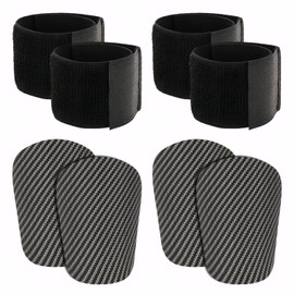 2Pcs Mini Shin Guards Soccer,Shin Guards for Toddler Kids Youth and Adults with 2 Pairs Adjustable Shin Fixed Straps