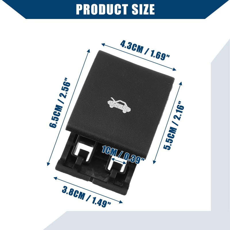 Hihaha 68085761AA / Front/Hood Release Handle for Ram 1500 2011-2018