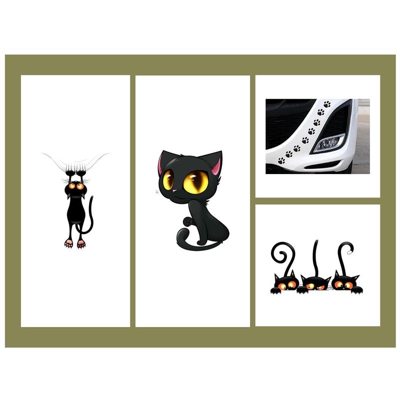 XP Design Cat Cat Cat Car Sticker Decal Sticker for