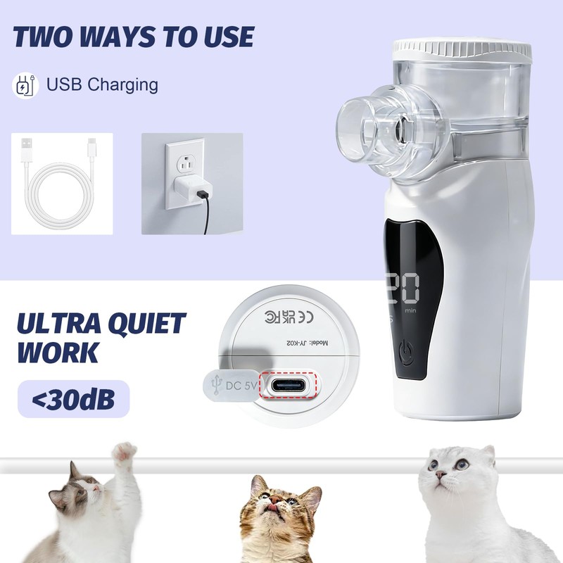 REDDOUDOU Pet Oxygen Chamber, Pet Incubator, Small Animal Humidifier Box,