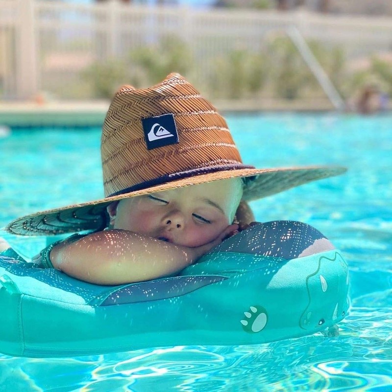 Mambobaby Float with Canopy and Tail New Upgraded Non-Inflatable Baby