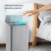 Desktop Sensor Trash Can USB Charging Foldable Lid 9L Intelligent