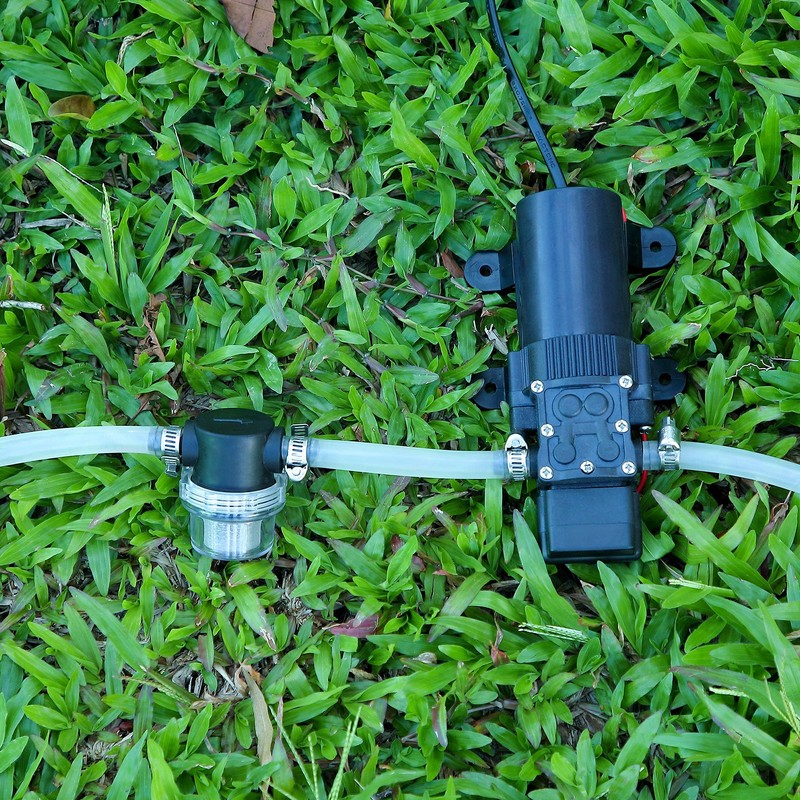 Water Pump Strainer, 3/8 Inch Hose Barb In-Line Strainer Twist-On