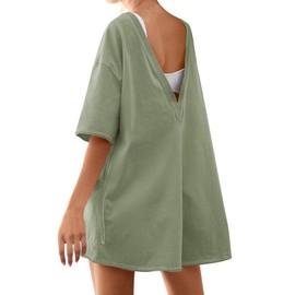 Yousify Womens Romper Summer Outfits for Women Overall Shorts Jumpsuit for Women Spring Break Outfit Green S