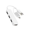 Elecom U2H-CA4003BWH USB HUB USB HUB2.0 with Type-C Adapter 4