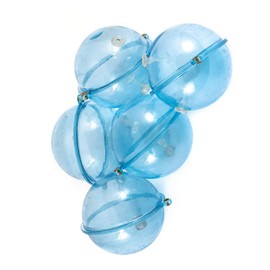 S-TROUBLE Floats, 5pcs/set Fishing Float ABS Plastic Balls Water Ball Bubble Floats Fishing Fishing Outdoor Accessories Blue Red 25/32/40/47mm