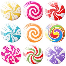 Nezyo 45 Pcs Candyland Party Cutouts Decoration Christmas Candy Bulletin Board Decorations Paper Cut Peppermint Candyland Decoration Cutouts for Xmas Holiday Candy Party Classroom Chalkboard Decor