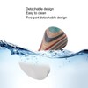 Colorful Wood Coffee Flat Tamper Stainless Steel Base Powder Hammer