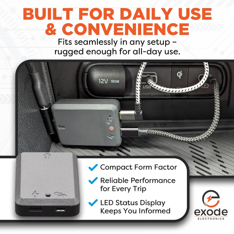 Exode USB Fast Charge Adapter